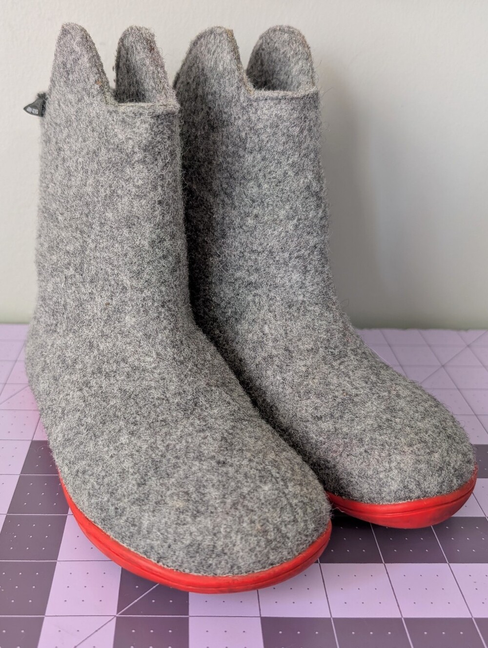 Camper Peu Kids Felted Wool Barefoot Winter Rain Boots Size 31 US Kids 13 EUC